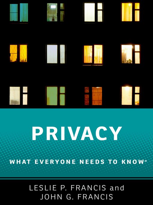 Title details for Privacy by Leslie P. Francis - Wait list